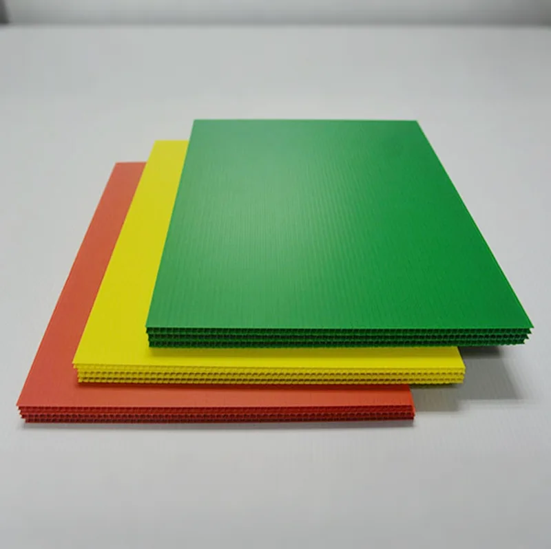Colored PP Hollow Sheet